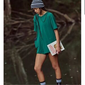 Free people Movement  Hot Shot Tee Romper New color - size XS and large